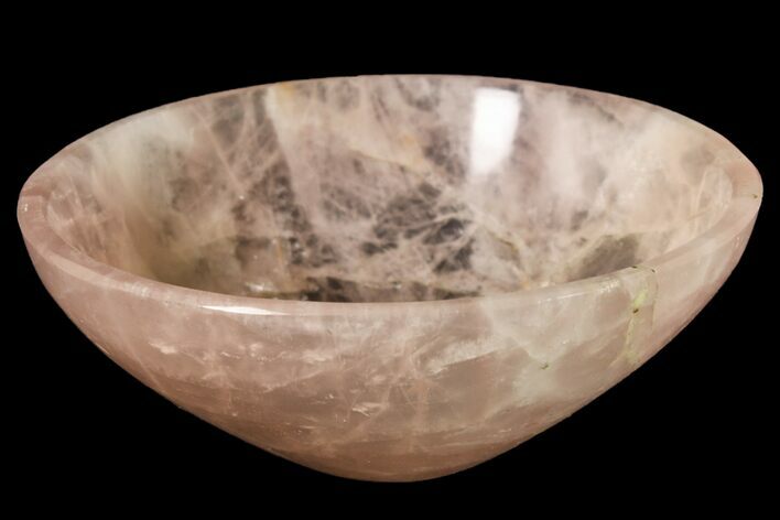 Polished Rose Quartz Bowl #153202
